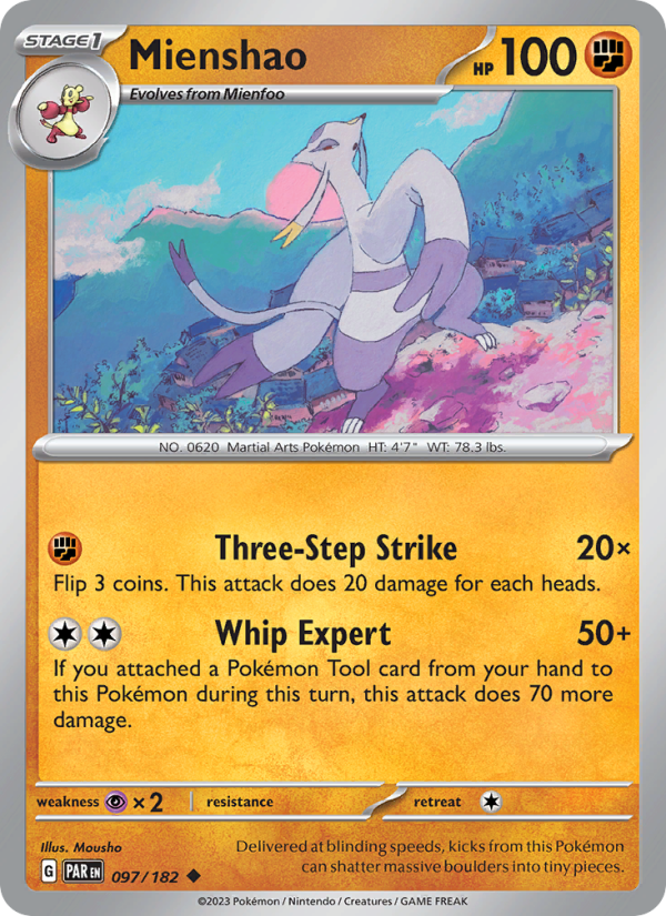 Mienshao - Pokémon TCG Card