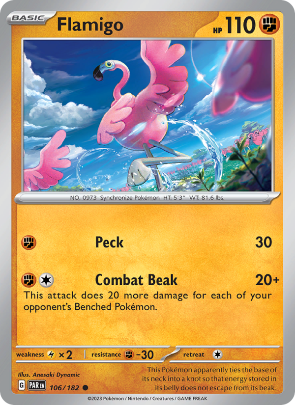 Flamigo - Pokémon TCG Card