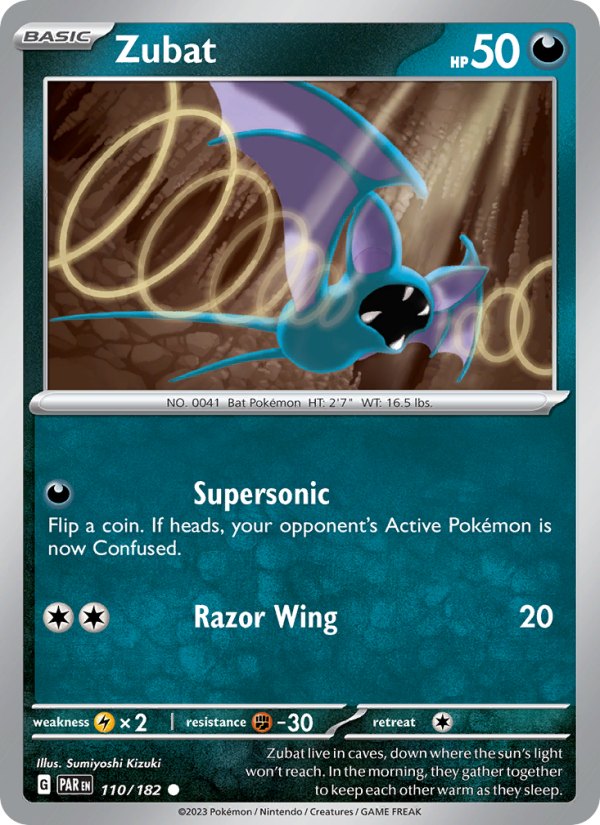 Zubat - Pokémon TCG Card