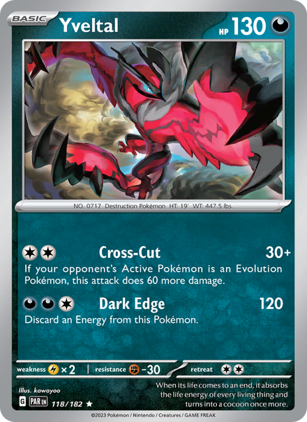 Yveltal - Pokémon TCG Card