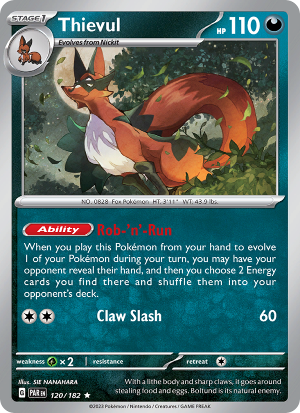 Thievul - Pokémon TCG Card