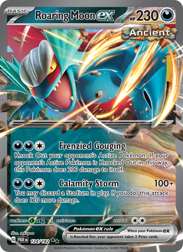 Roaring Moon ex - Pokémon TCG Card
