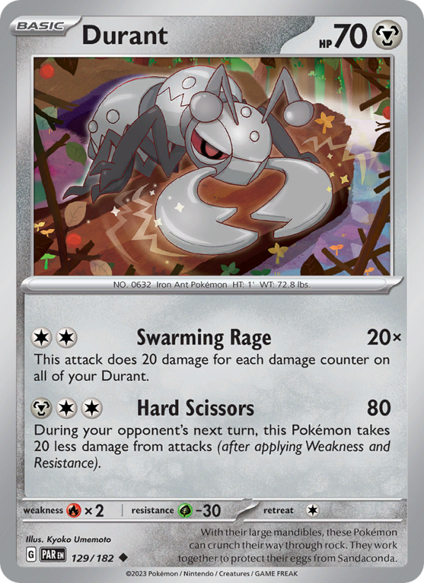 Durant - Pokémon TCG Card