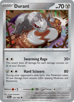 Durant - pokemon TCG Card