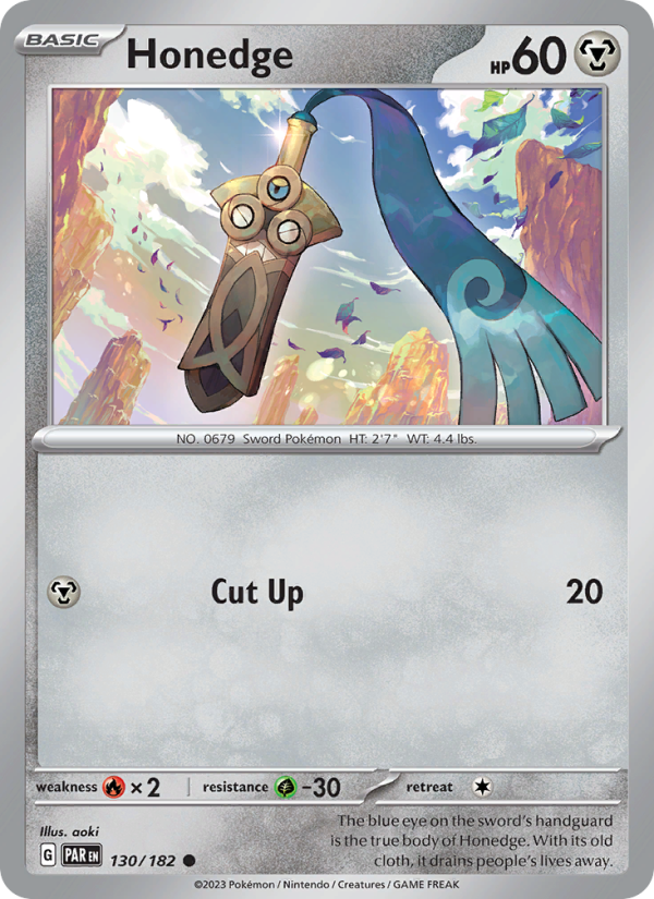 Honedge - Pokémon TCG Card