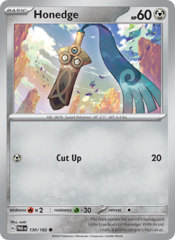 Honedge - pokemon TCG Card