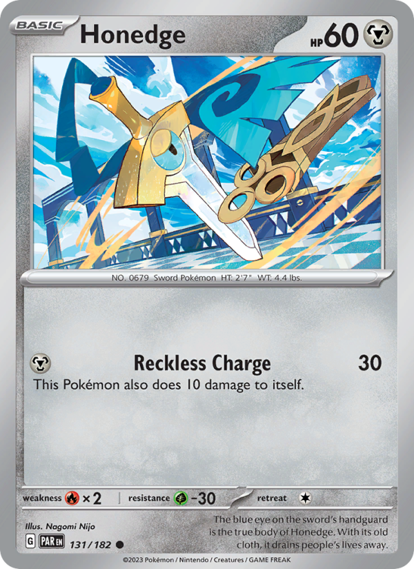 Honedge - Pokémon TCG Card