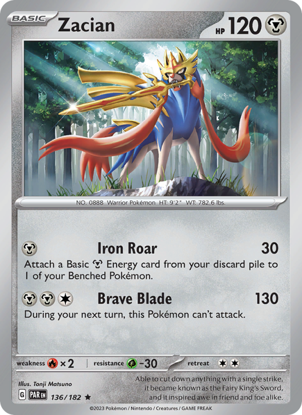 Zacian - Pokémon TCG Card