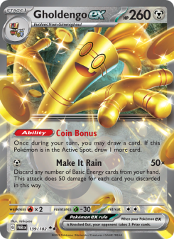 Gholdengo ex - pokemon TCG Card