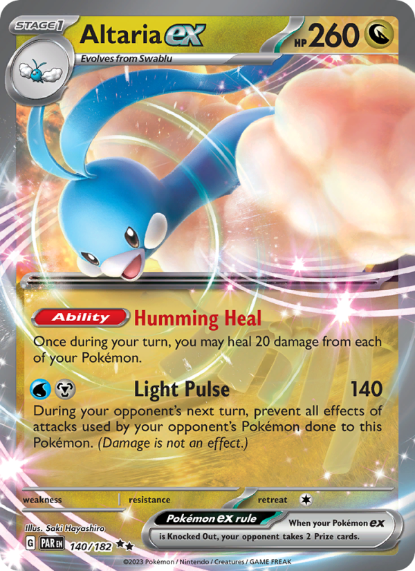 Altaria ex - Pokémon TCG Card