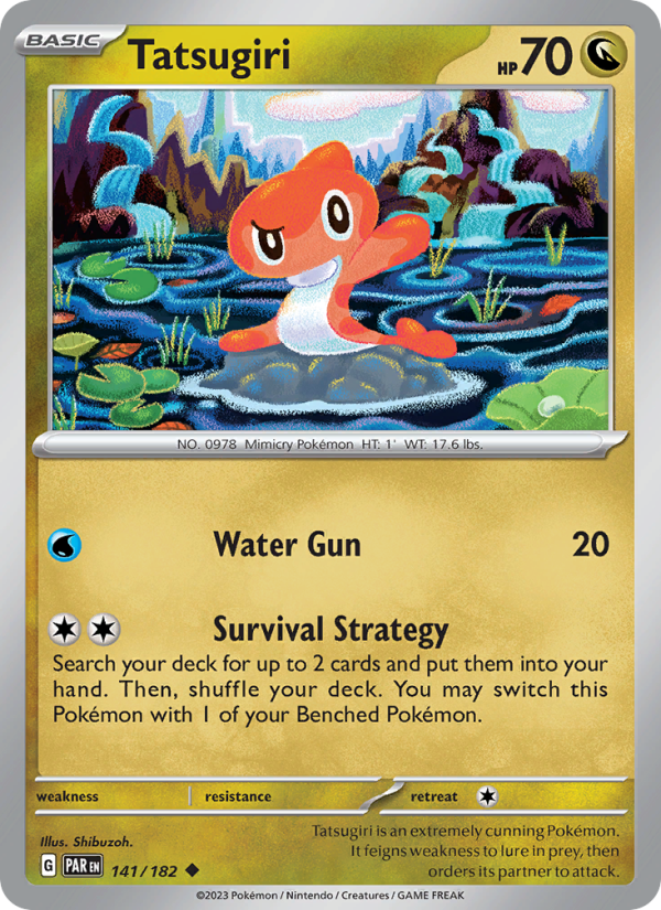Tatsugiri - Pokémon TCG Card
