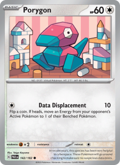 Porygon - pokemon TCG Card
