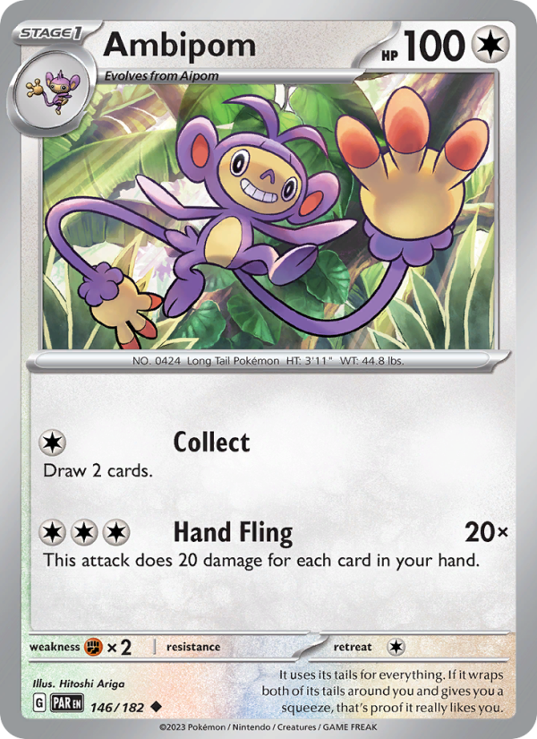 Ambipom - Pokémon TCG Card