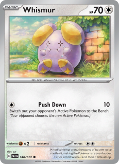 Whismur - pokemon TCG Card