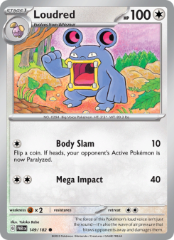 Loudred - pokemon TCG Card