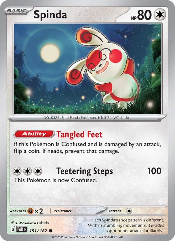 Spinda - Pokémon TCG Card