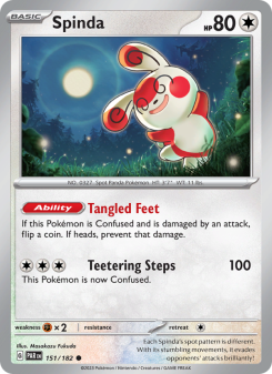 Spinda - pokemon TCG Card