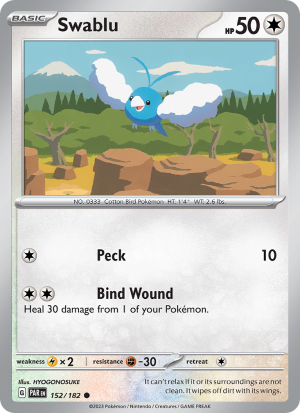 Swablu - Pokémon TCG Card