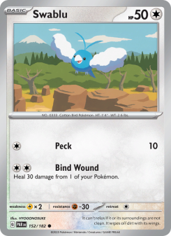 Swablu - pokemon TCG Card