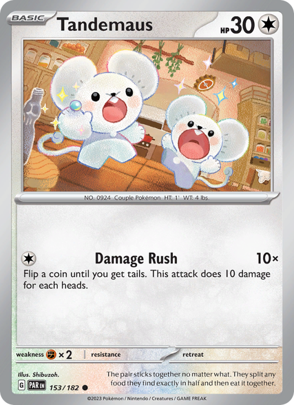 Tandemaus - Pokémon TCG Card