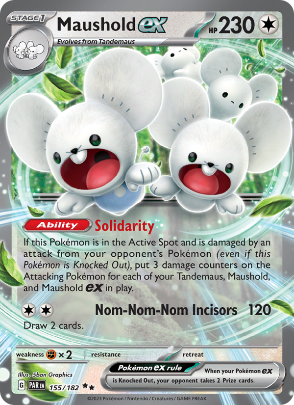Maushold ex - Pokémon TCG Card