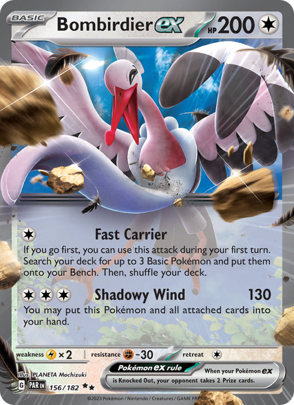 Bombirdier ex - Pokémon TCG Card