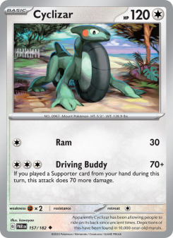 Cyclizar - pokemon TCG Card