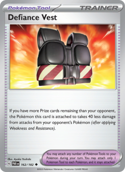 Defiance Vest - pokemon TCG Card