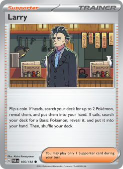 Larry - pokemon TCG Card