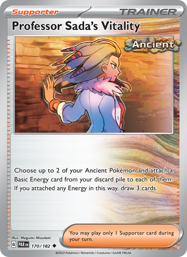 Professor Sada's Vitality - Pokémon TCG Card