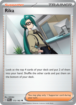 Rika - pokemon TCG Card