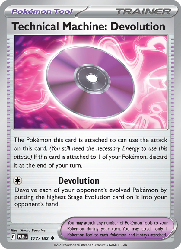 Technical Machine: Devolution - Pokémon TCG Card