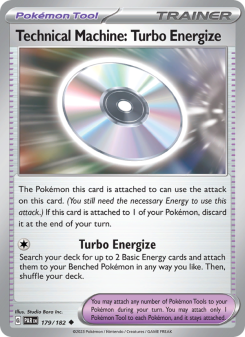 Technical Machine: Turbo Energize - pokemon TCG Card
