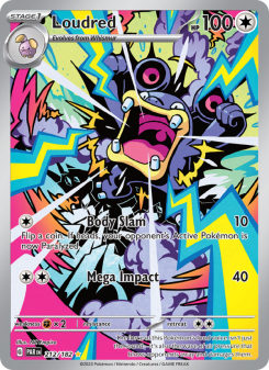 Loudred - pokemon TCG Card