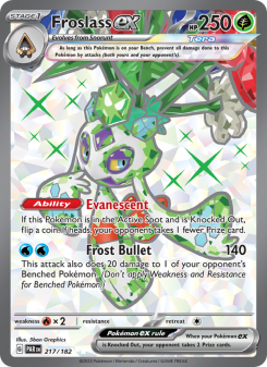 Froslass ex - pokemon TCG Card