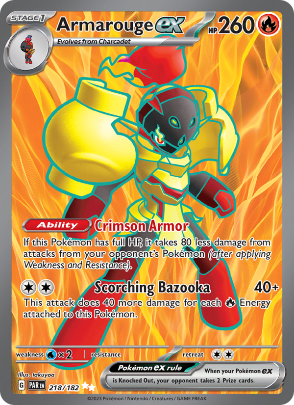 Armarouge ex - Pokémon TCG Card