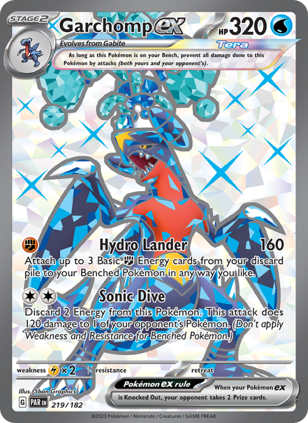 Garchomp ex - Pokémon TCG Card