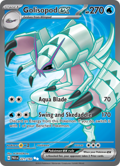 Golisopod ex - pokemon TCG Card