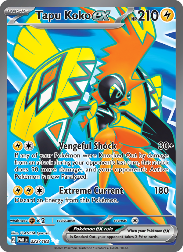 Tapu Koko ex - Pokémon TCG Card