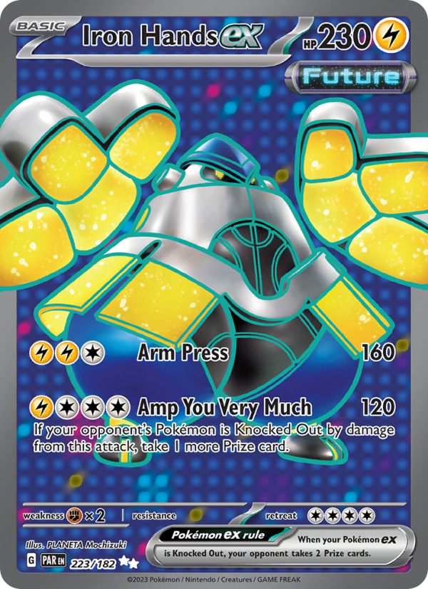 Iron Hands ex - Pokémon TCG Card