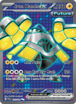 Iron Hands ex - pokemon TCG Card