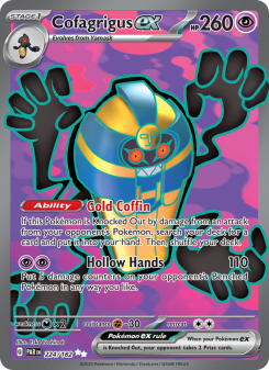 Cofagrigus ex - pokemon TCG Card
