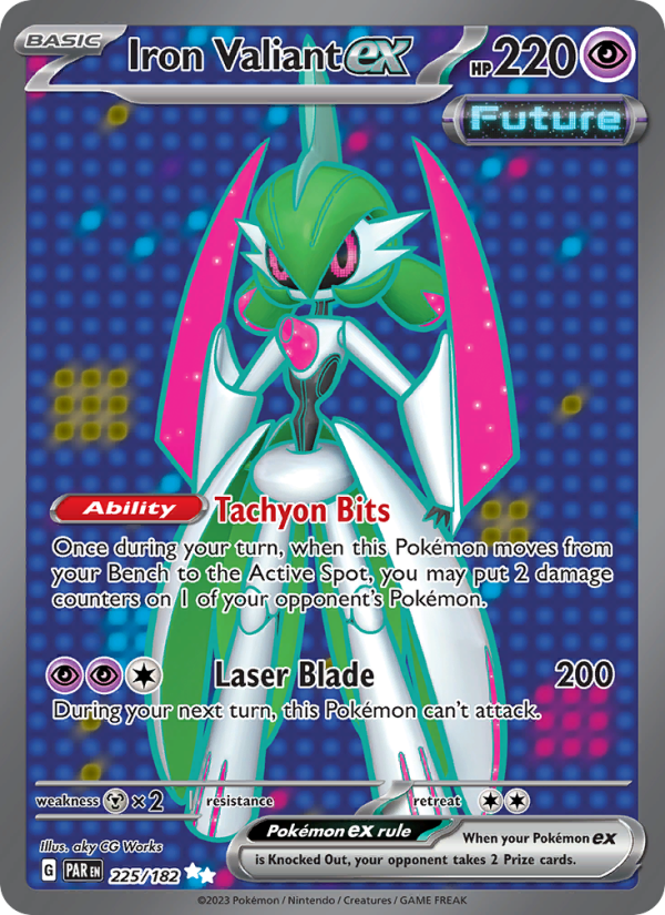 Iron Valiant ex - Pokémon TCG Card