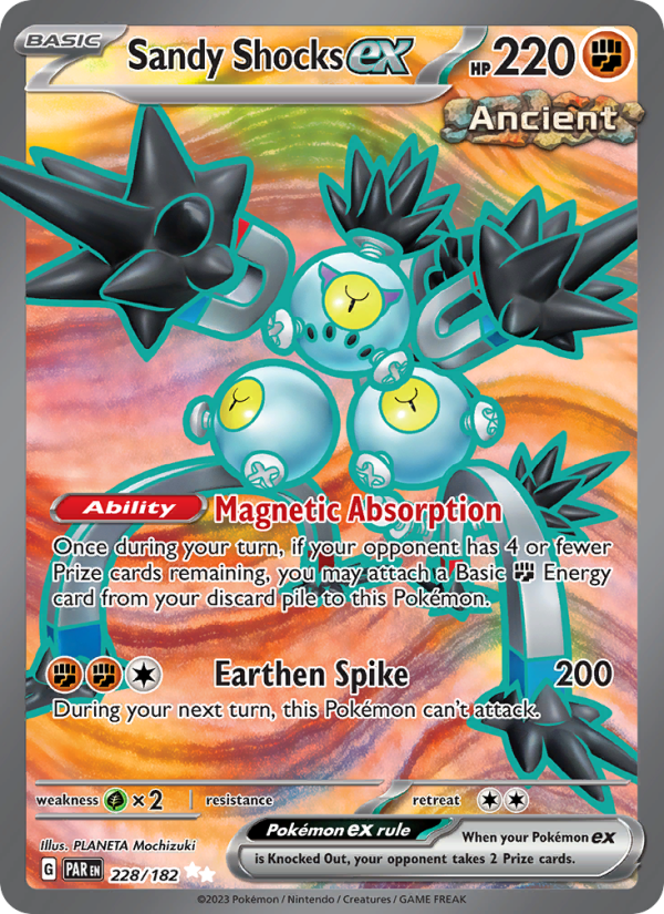 Sandy Shocks ex - Pokémon TCG Card