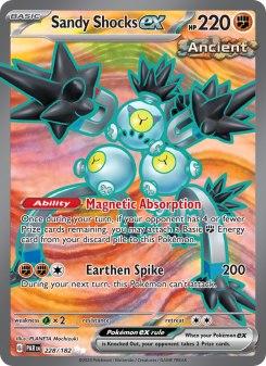 Sandy Shocks ex - pokemon TCG Card
