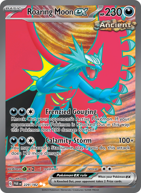 Roaring Moon ex - Pokémon TCG Card
