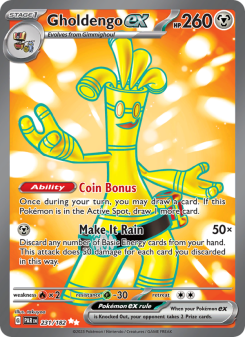 Gholdengo ex - pokemon TCG Card
