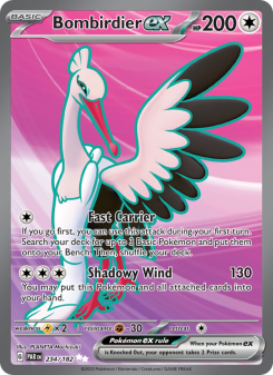 Bombirdier ex - pokemon TCG Card