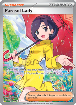 Parasol Lady - pokemon TCG Card