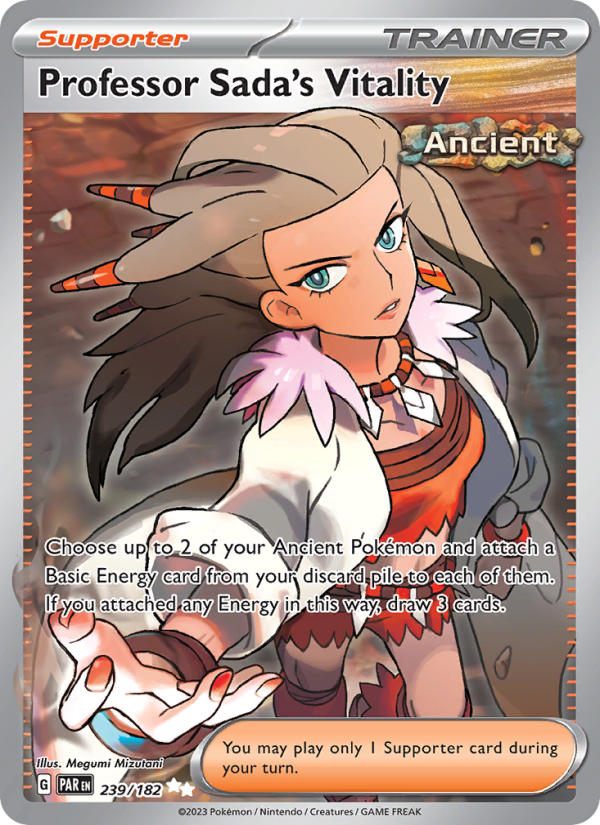 Professor Sada's Vitality - Pokémon TCG Card